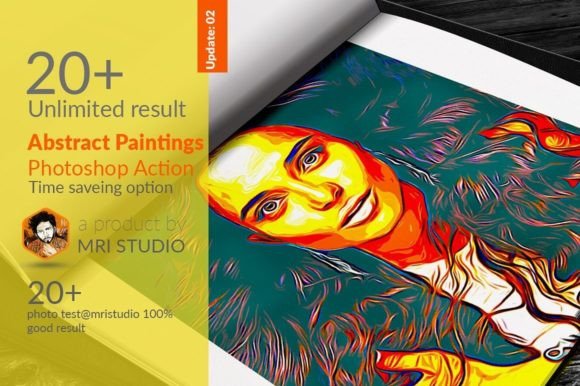 Download Realistic Painting Effect Action - Realistic painting Collection
