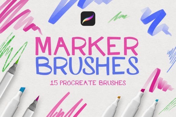 Download Marker Procreate Brushes - Marker Collection