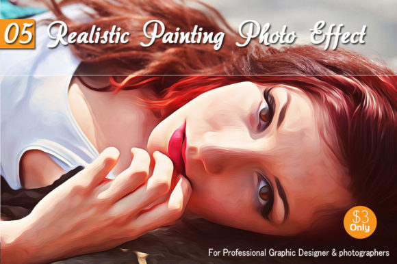 Download 05 Realistic Painting Photo Effect - Realistic painting Collection