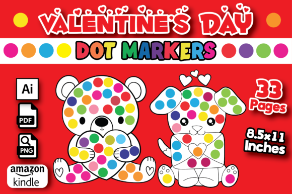 Download Valentine's Day Dot Markers Activity Kdp - Marker Collection