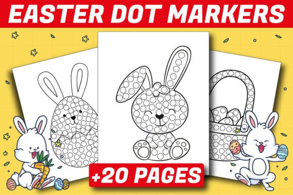 Download Easter Dot Markers Activity Pages - Marker Collection