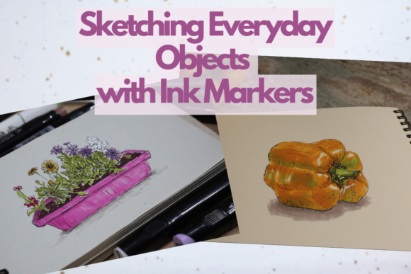 Download Sketching Everyday Objects with Ink Markers - Marker Collection