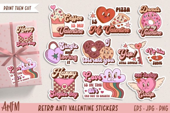 Download Anti Valentine Sticker Pack - Valentine sticker Collection